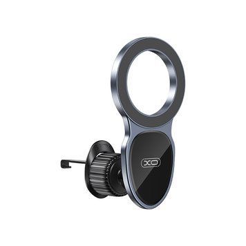 Тримач телефону автомобільний XO C155 Round Drip Magnetic Air Vent чорний storm_group__XO-C154 фото