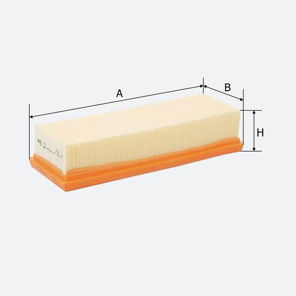 Фільтр повітряний Molder Filter LF 344 (WA6204, LX454, C24401) storm_group__LF344 фото