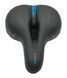 Сідло на демпферах з отвором AVANTI AFT-91, GEL FLOW (синє, червоне) з катафотом WVL-029-126 фото 4